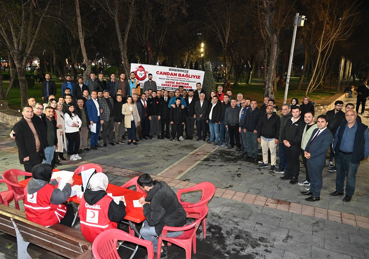 Kan bağışı için seferberlik