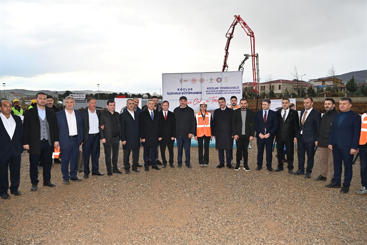 Kozluk Halk Kütüphanesinin temeli atıldı