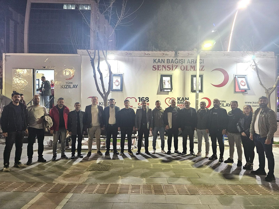 MHP’den kan bağışına destek