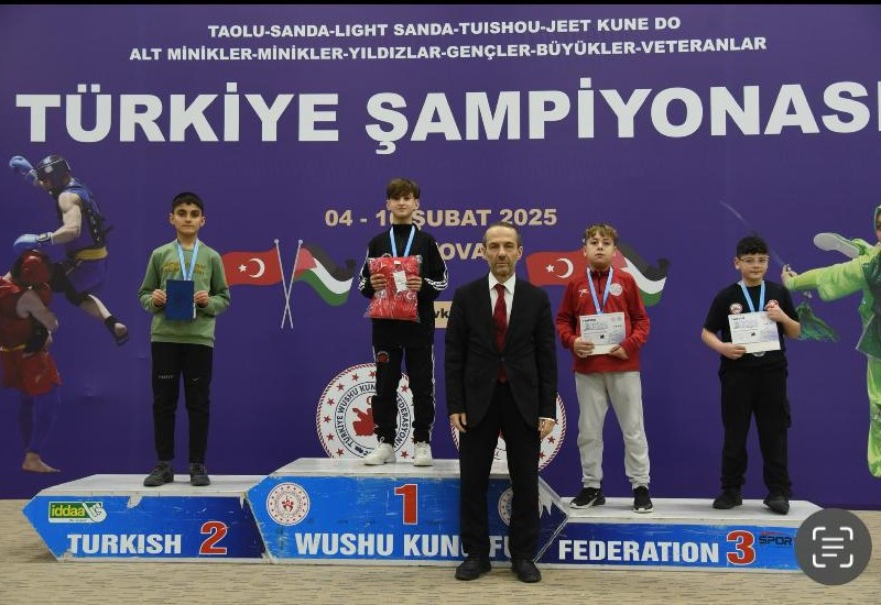 Minik wushuculardan Türkiye dereceleri