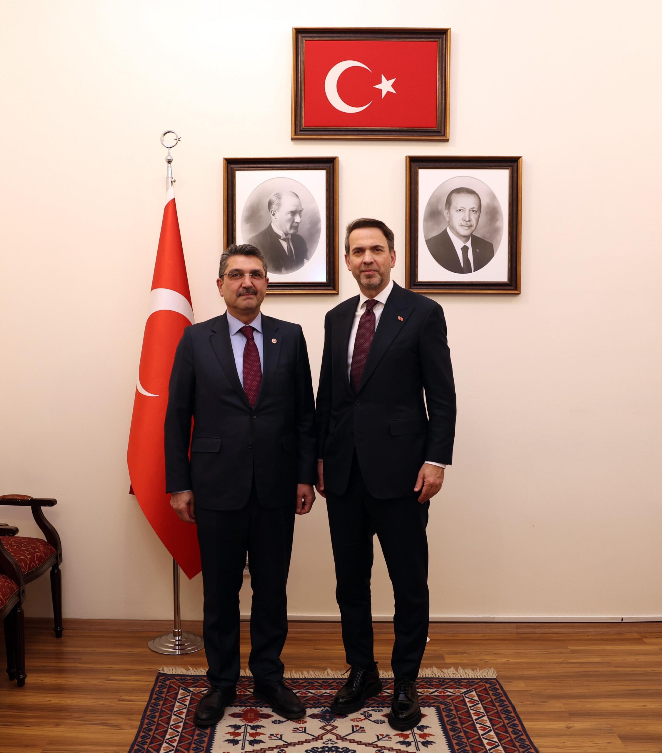 Nasıroğlu’dan Enerji Bakanına ziyaret