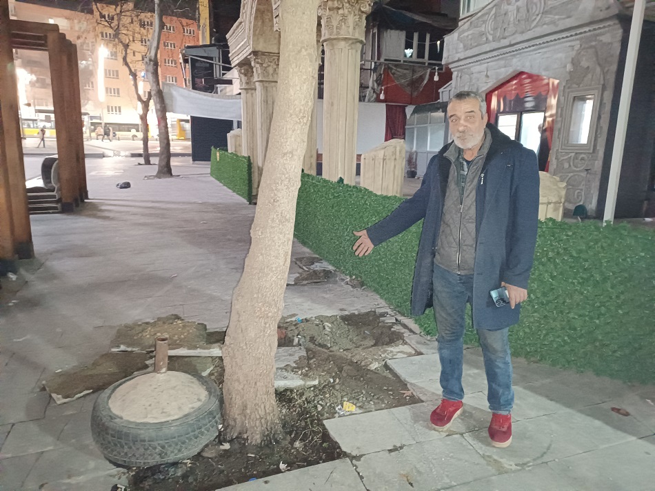 Sanat Sokağı’ndaki su sızıntısı giderildi