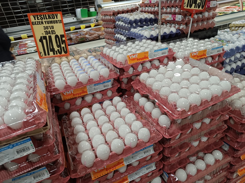 Yumurta fiyatları dalgalanıyor!