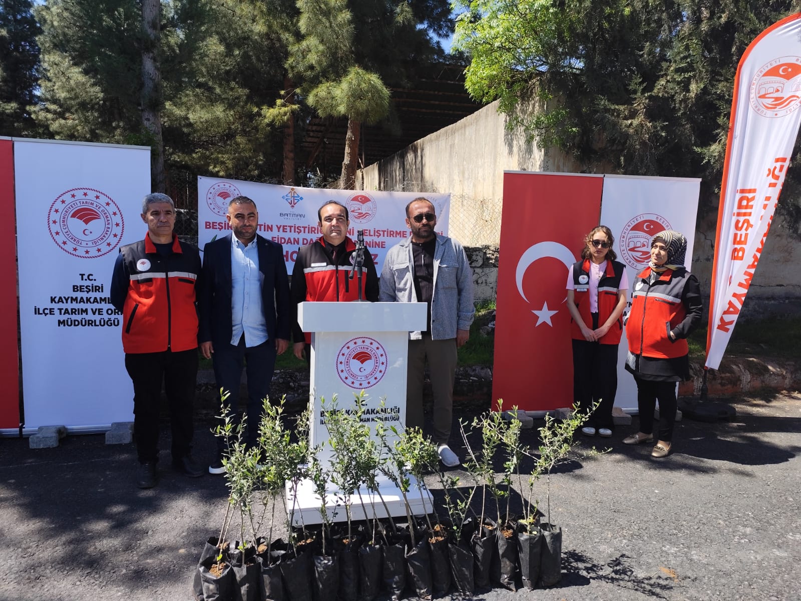 2.500 Tüplü zeytin fidanı dağıtıldı