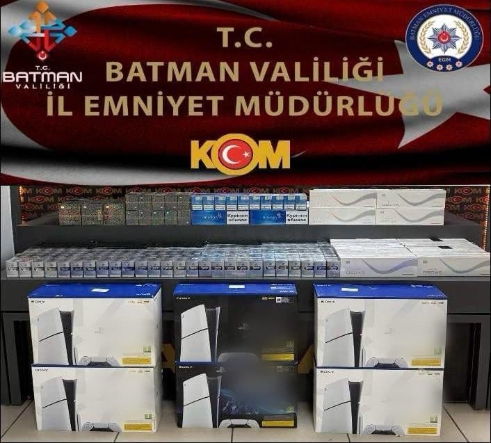4 Bin kaçak sigara ele geçirildi