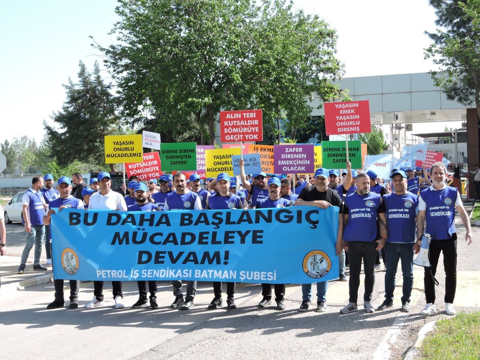 “Emeğin mücadelesini veriyoruz”