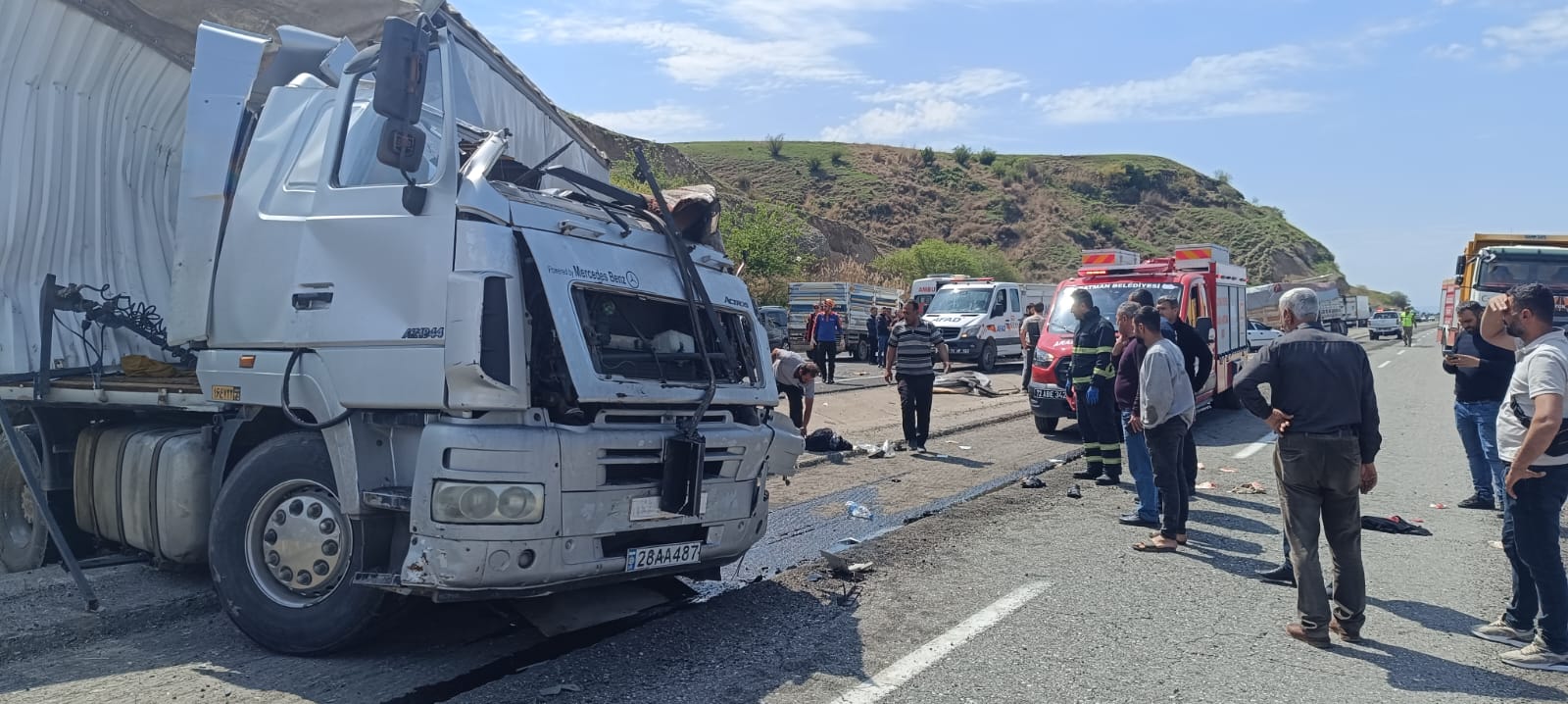 Yol çalışması can aldı