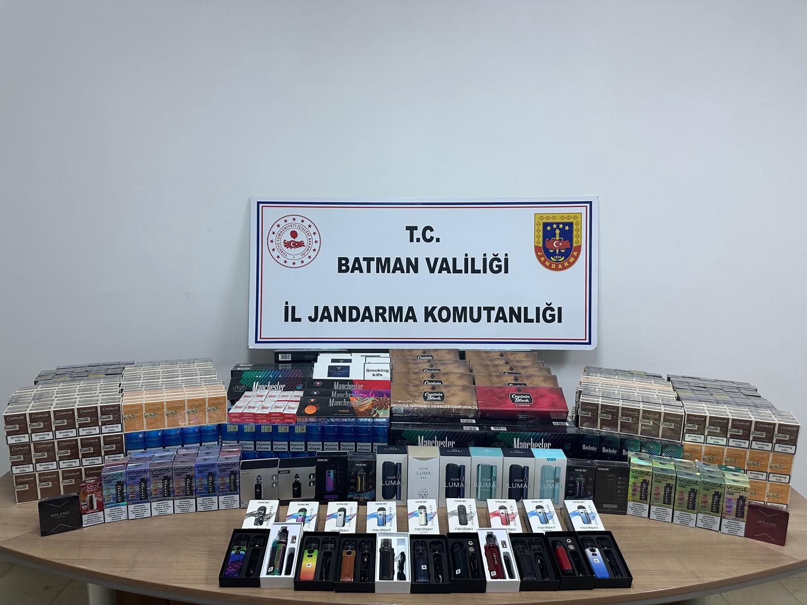 Kaçak sigara operasyonu