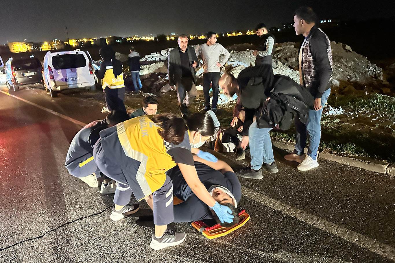 Motosikletler çarpıştı: 4 yaralı