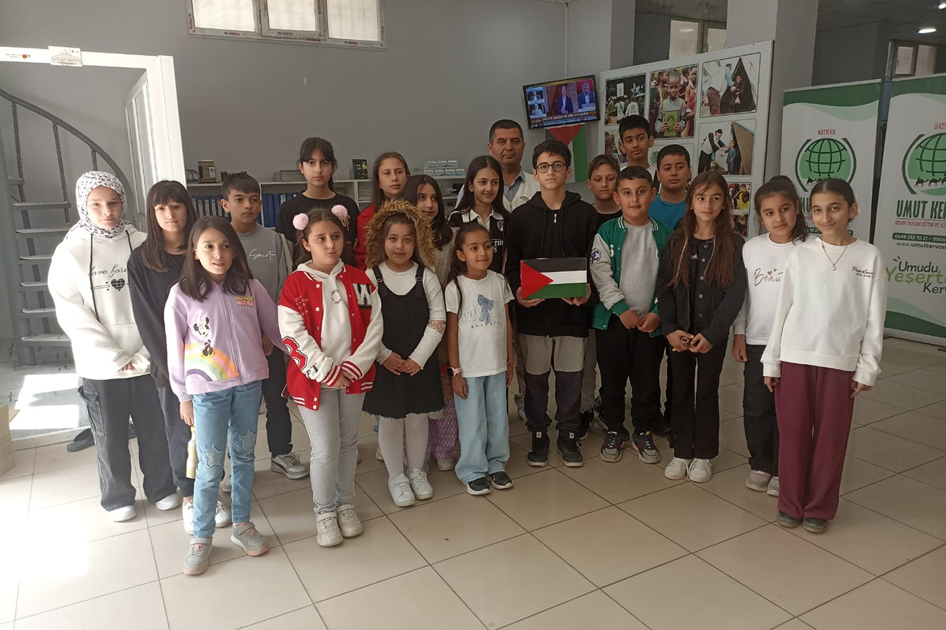 Öğrencilerden Gazze’ye anlamlı destek