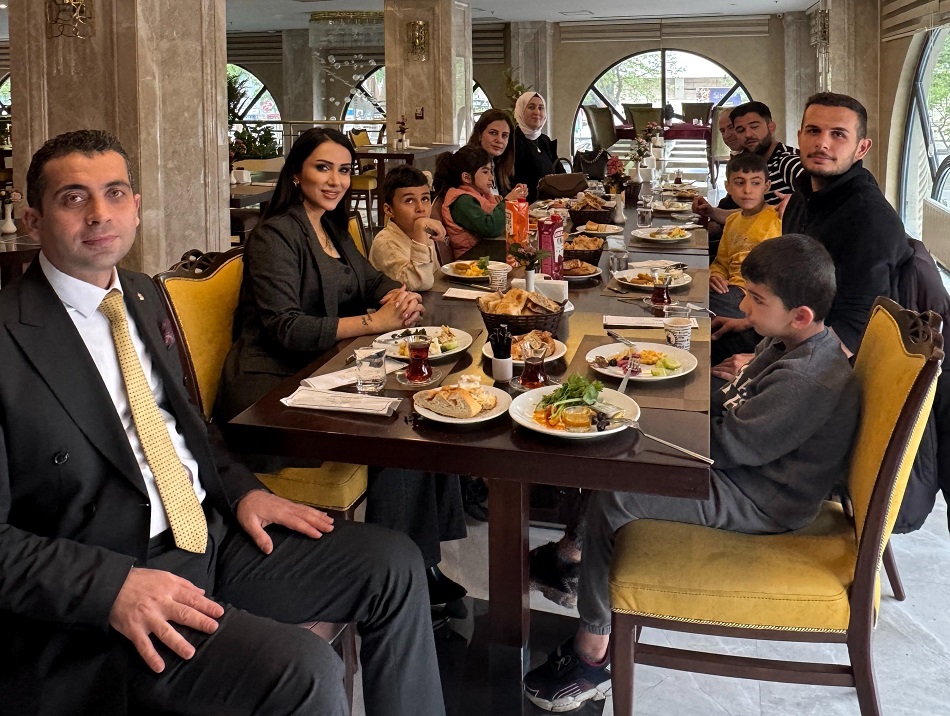 Özel çocukları ağırladılar