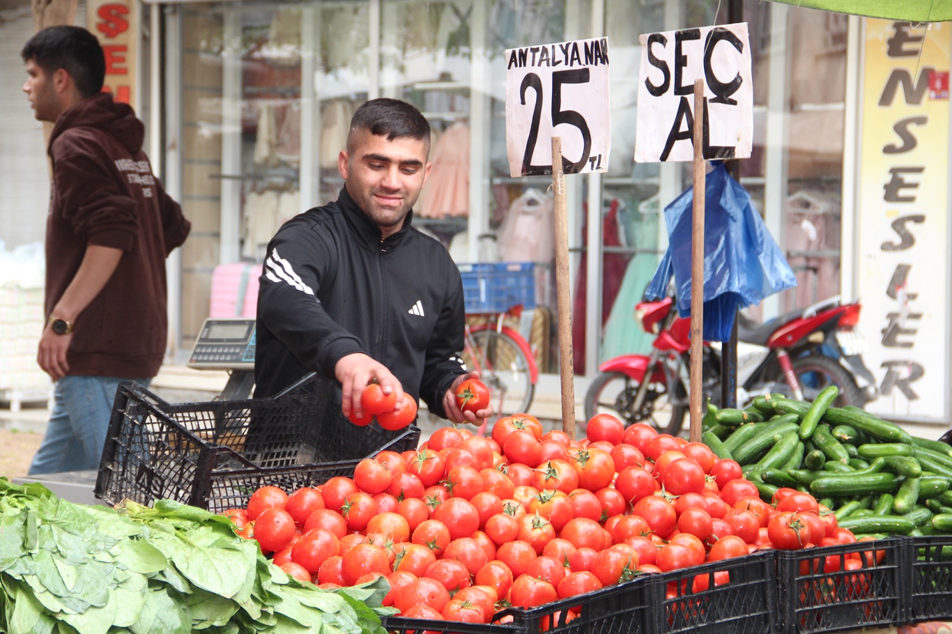 Sebze fiyatları düşüşte!