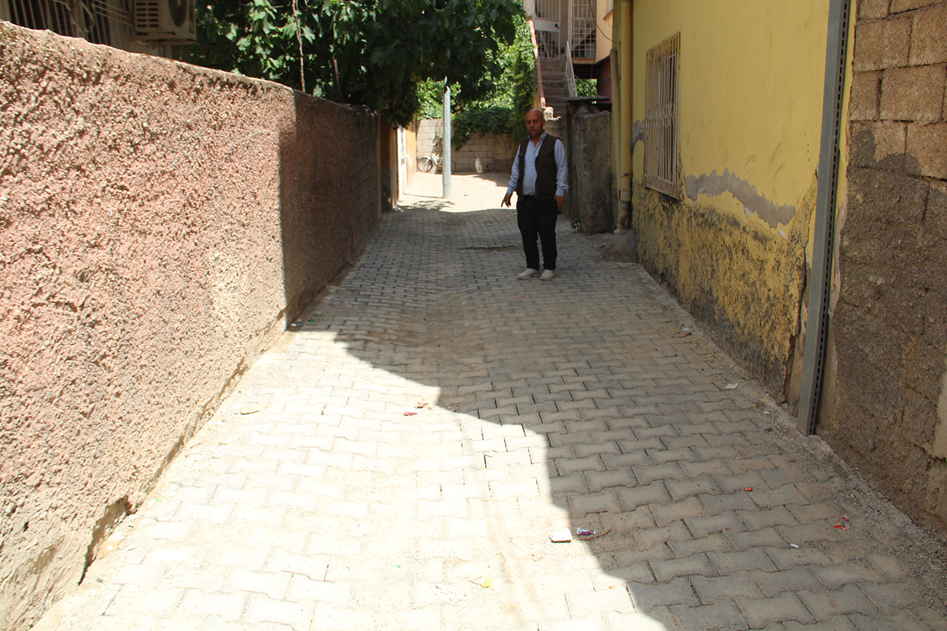 Tepki çeken yol çalışması!