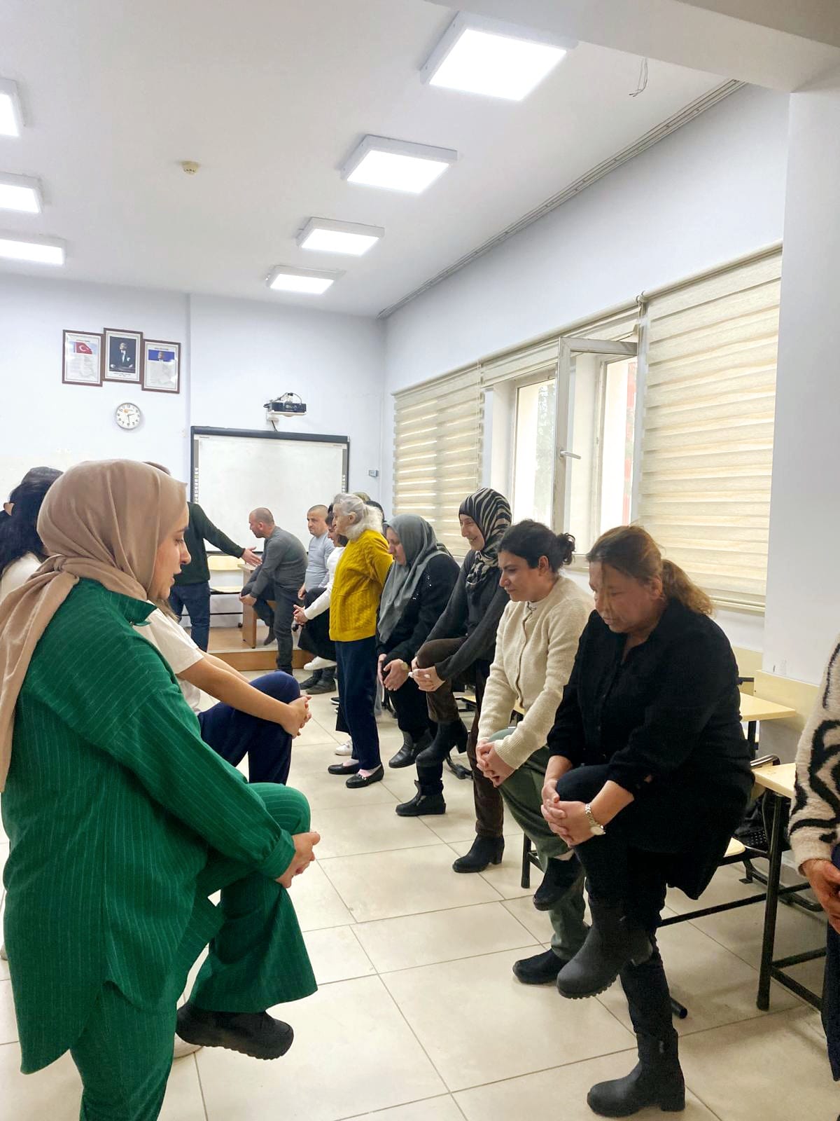 Üniversitede egzersiz atölyesi başladı