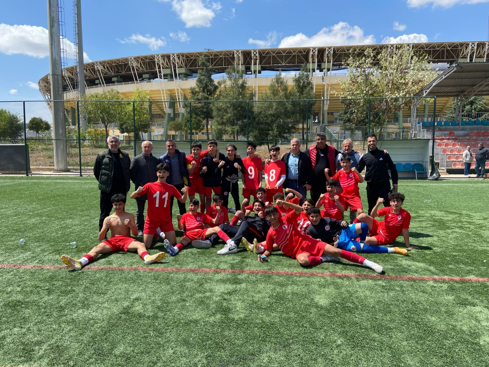 Petrolspor U14 takımı yarı finalde