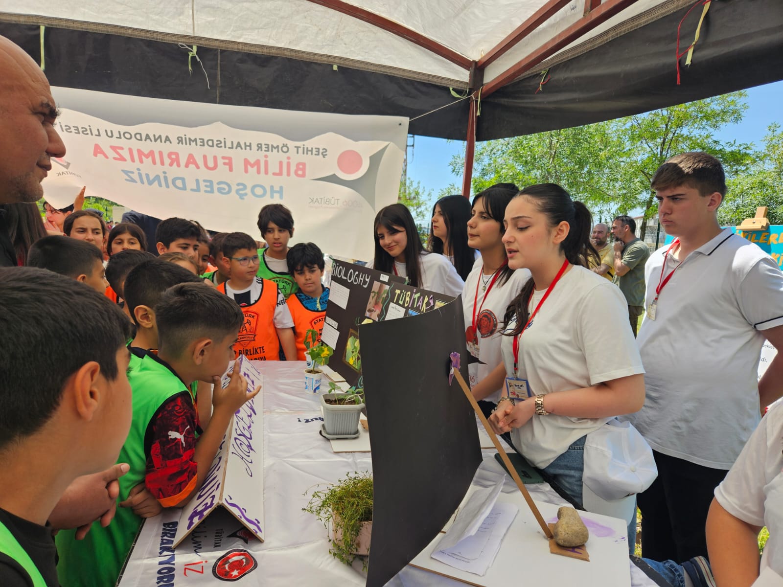 Bilim fuarı coşkusu