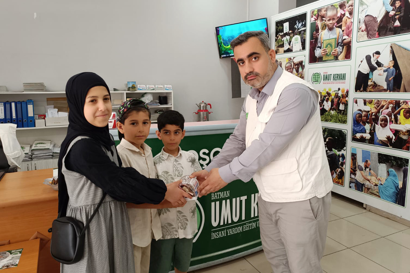 Alp kardeşlerden örnek davranış