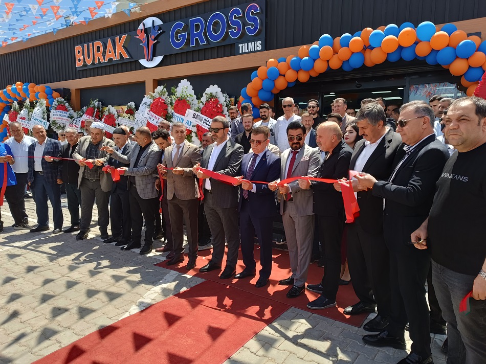 Burak Gross Tilmis şubesini dualarla açtı