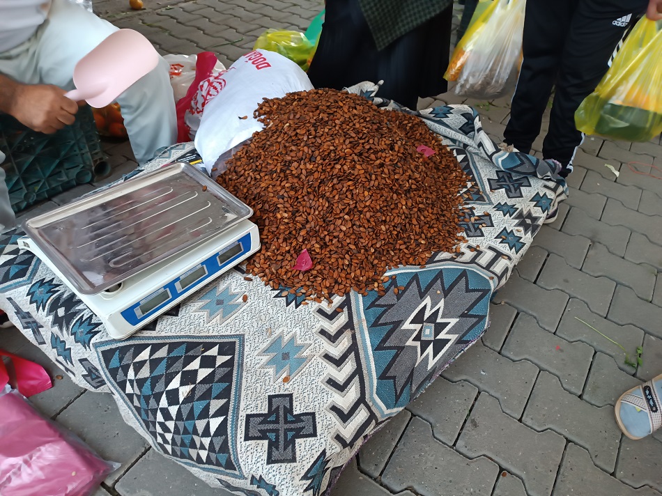 Kül yapımı çekirdek lezzeti