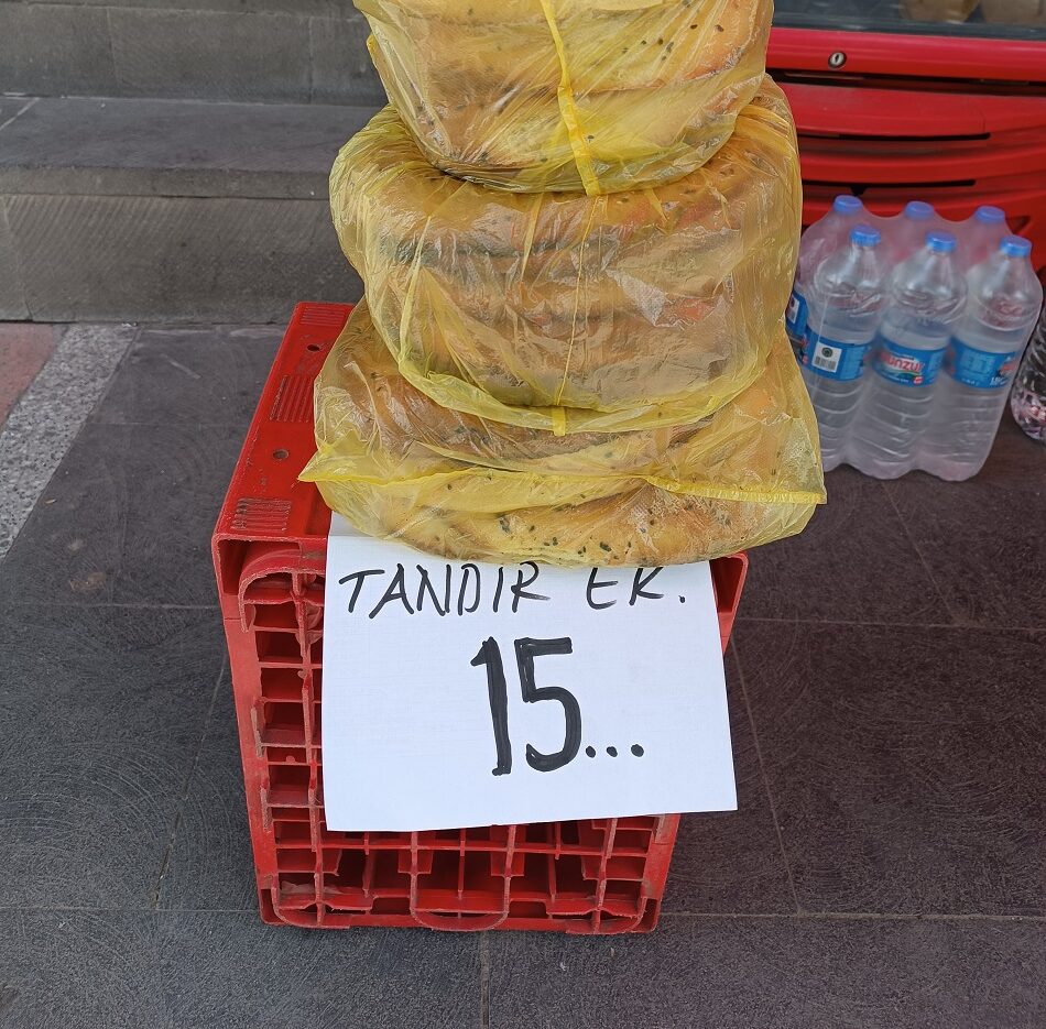 Tandır ekmeğinde alternatif fiyat seçeneği