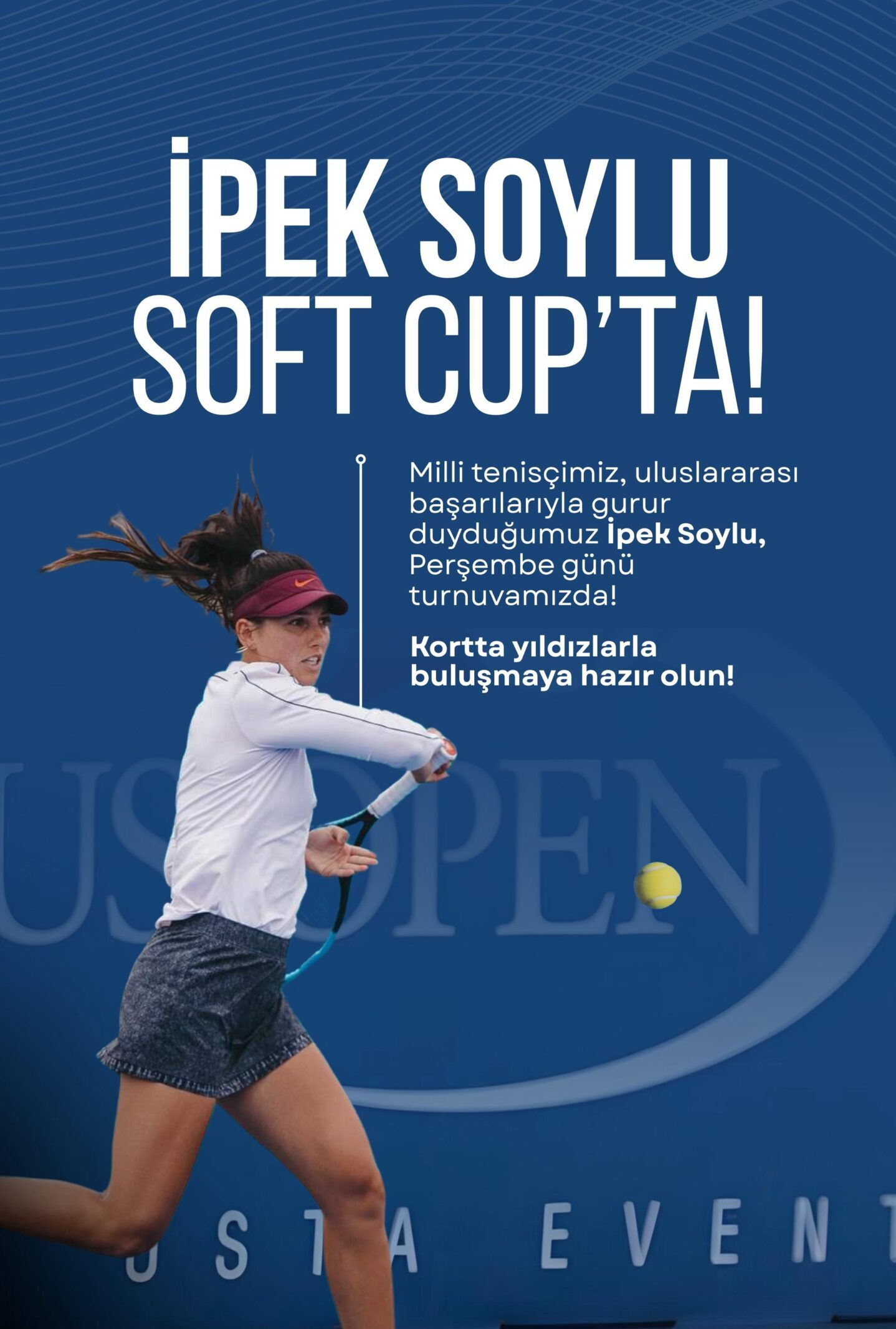 Ünlü tenisçi Şemin, tenis severlerle buluşuyor