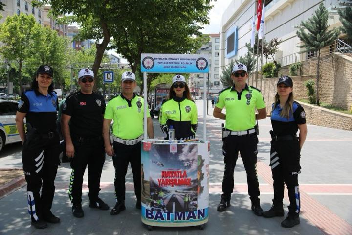 Batman’da trafik haftası etkinliği