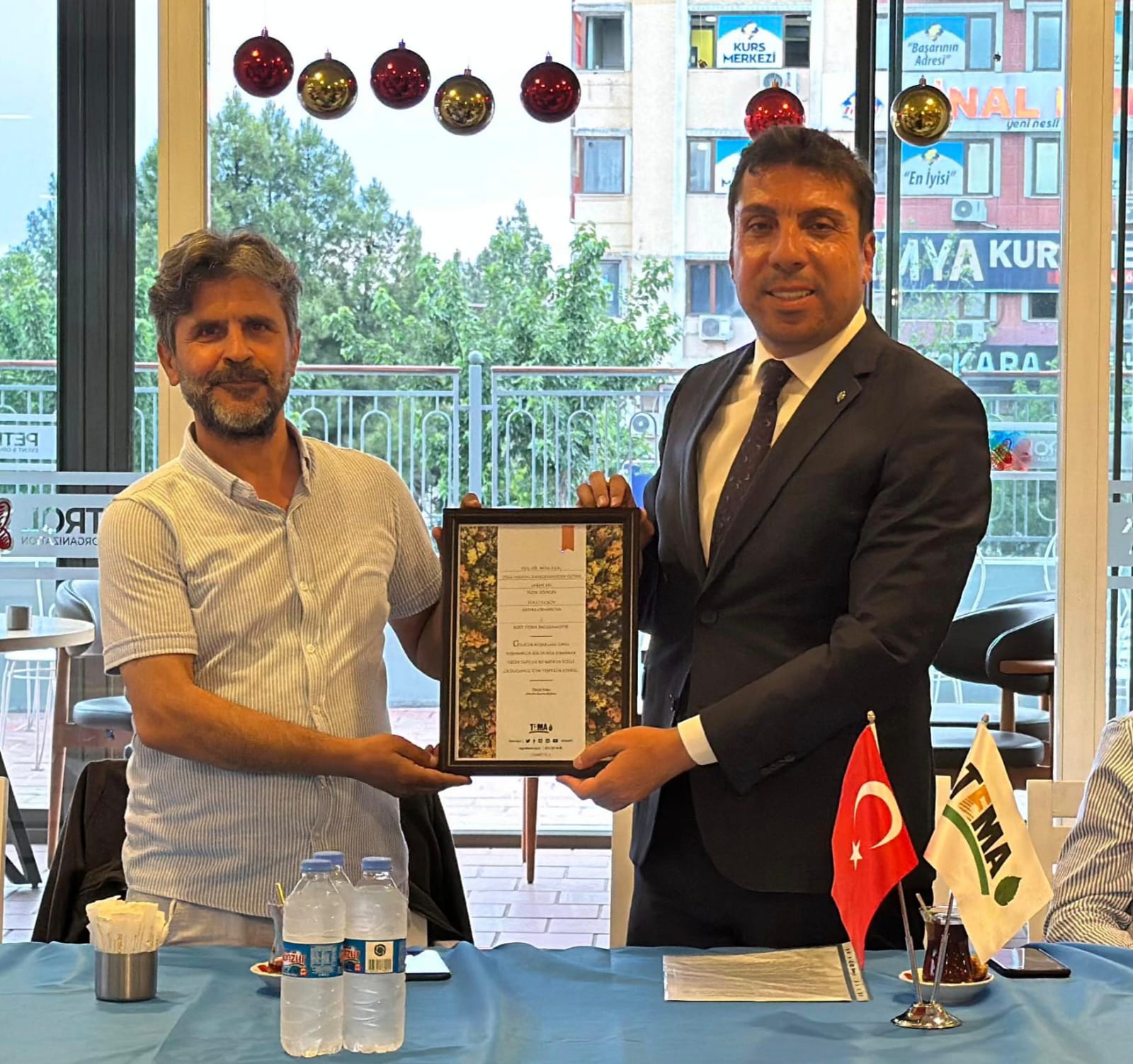 TEMA’da görev teslimi