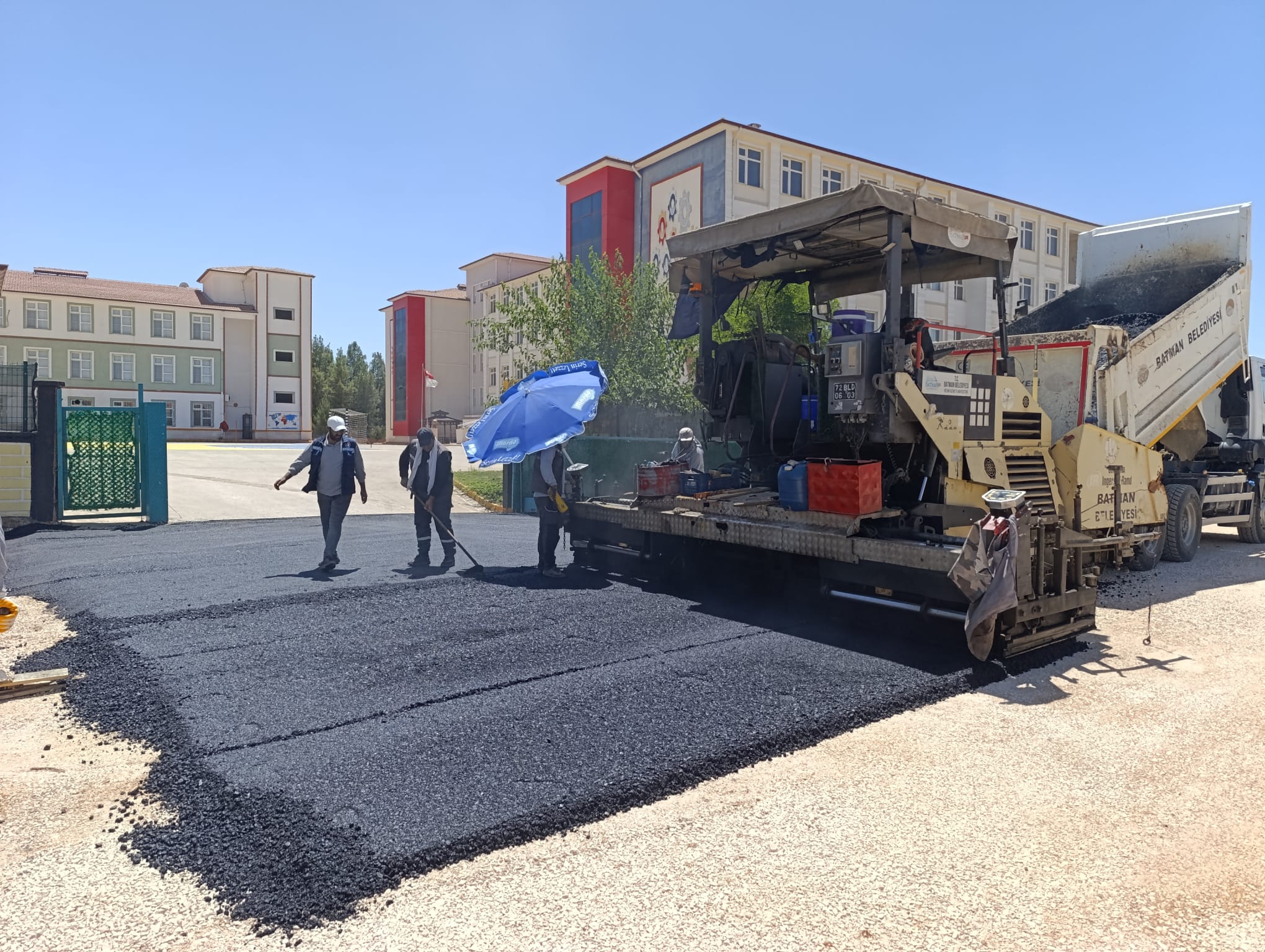 51 Bin 920 ton asfalt serildi
