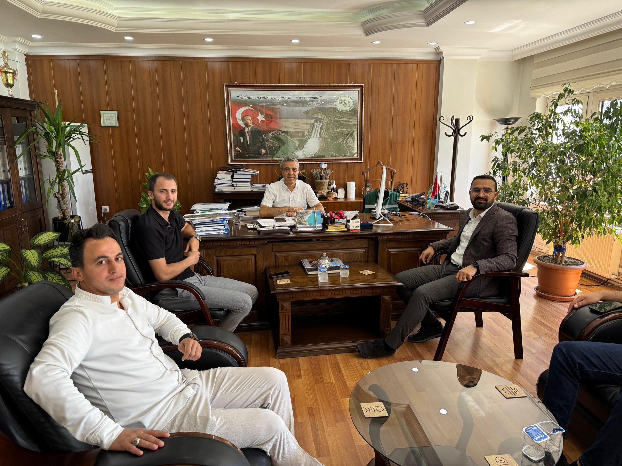 Altun’dan DSİ Şube Müdürüne ziyaret