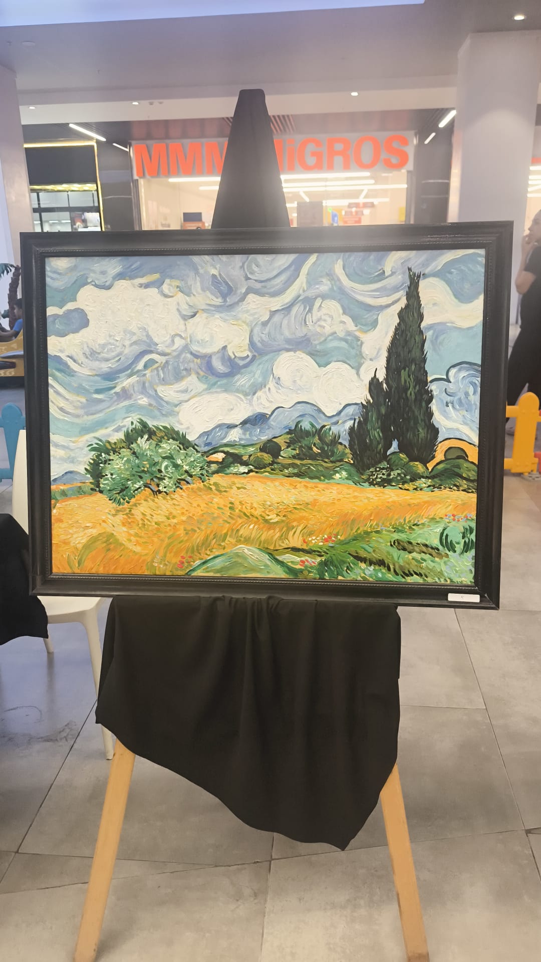 Karataş’tan “Van Gogh’a Saygı” sergisi