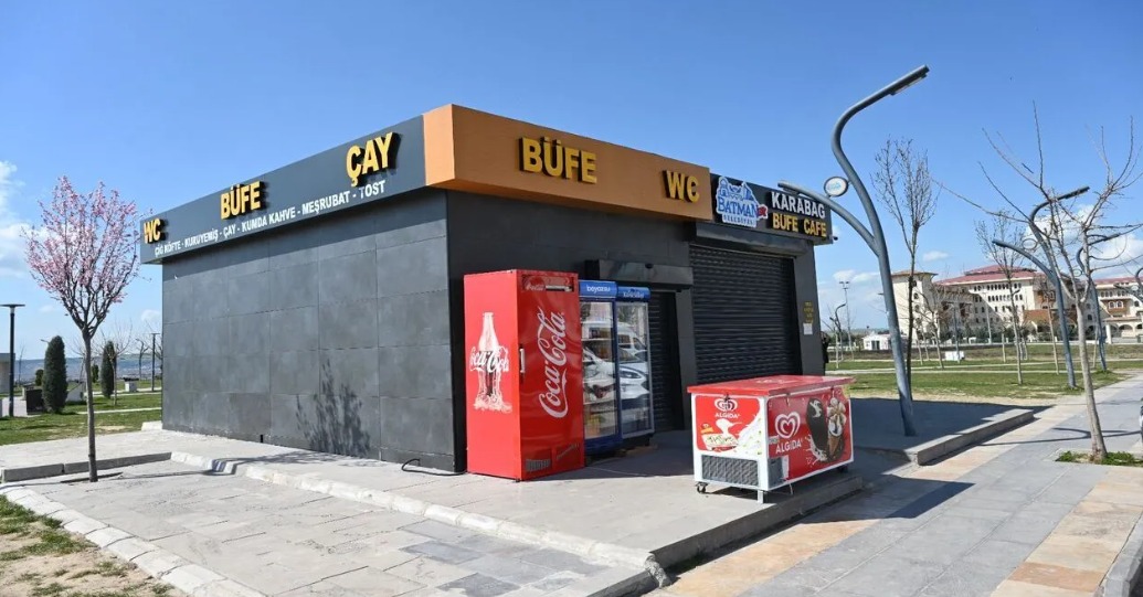 Parklarda büfe ve tuvalet projesi yaygınlaşıyor