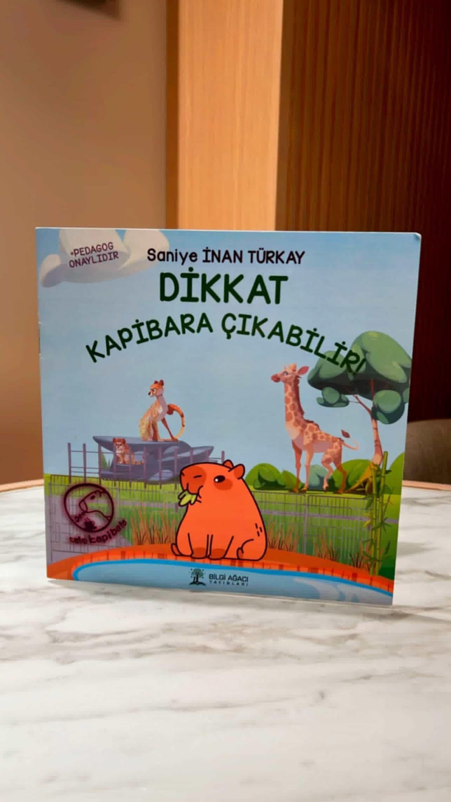 “Dikkat Kapibara Çıkabilir!” Raflarda