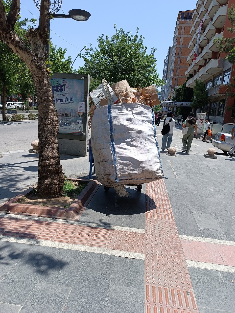 Yaşamın yükünü sırtlıyorlar