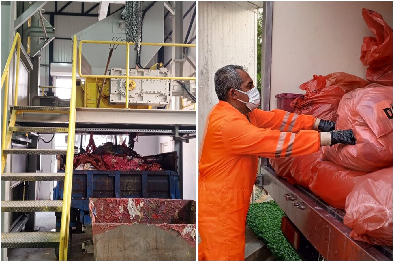 178 Ton tıbbi atık bertaraf edildi