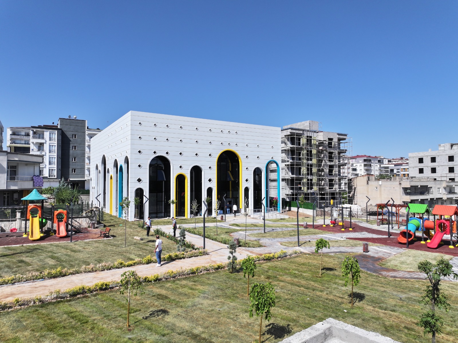 Çocuk kütüphanesi açılış için gün sayıyor