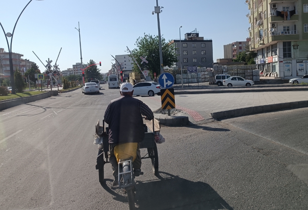 Güneşin altında geçim mücadelesi