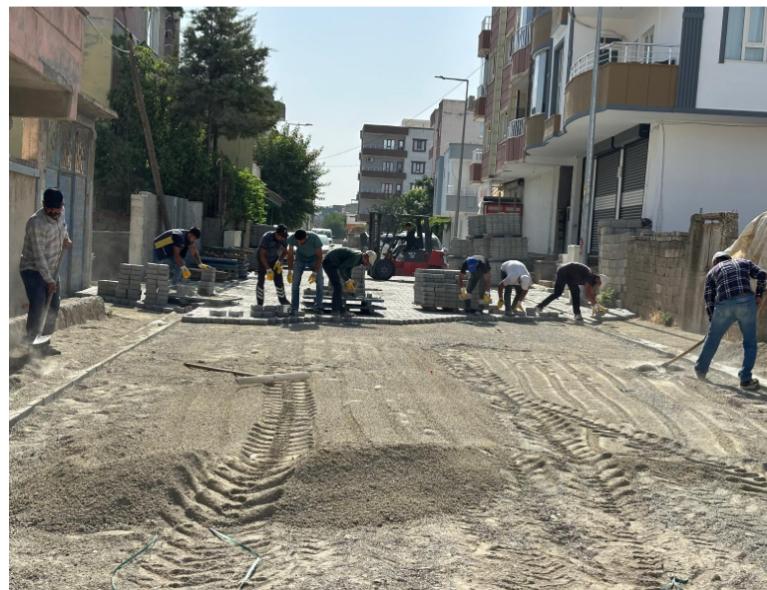 Huzur mahallesinde yol konforu artıyor