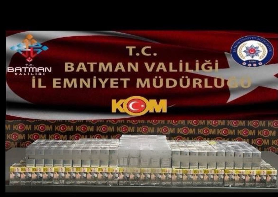Kaçak sigara operasyonu