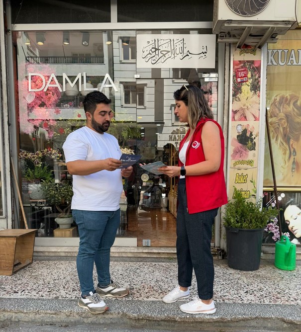 ‘Kadına El Kalkamaz’ sloganı topluma yayılıyor