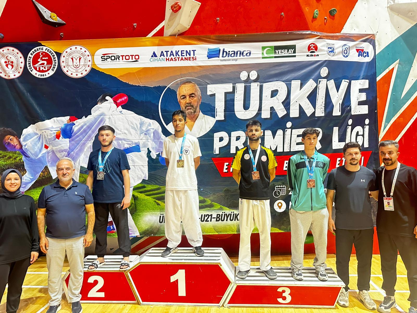 Karatede Türkiye ikincisi oldu