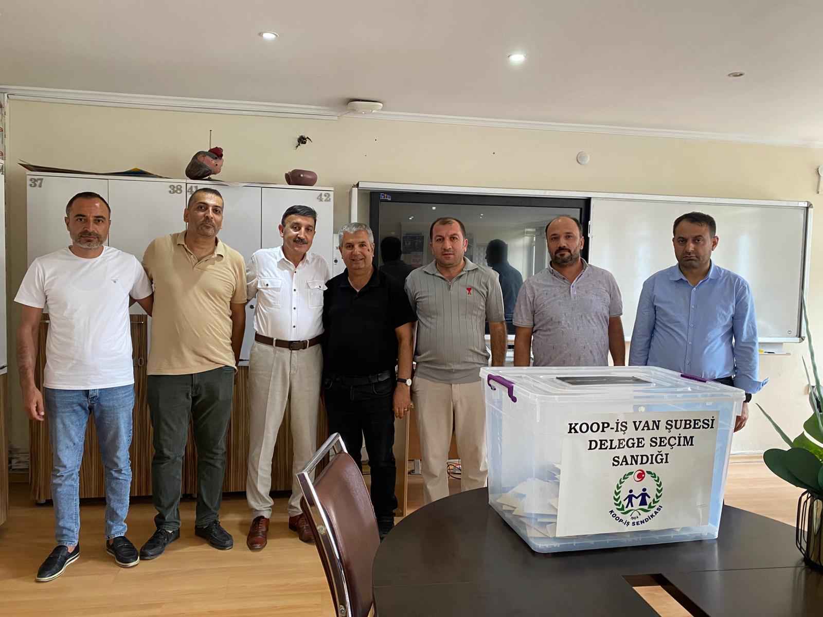 Koop-İş delege seçimi tamamlandı