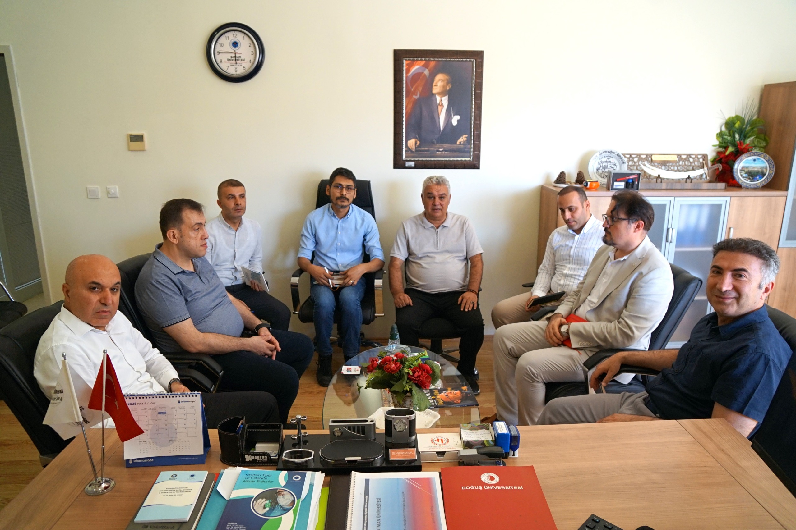 Rektör Demir’den İdari Birimlere ziyaret