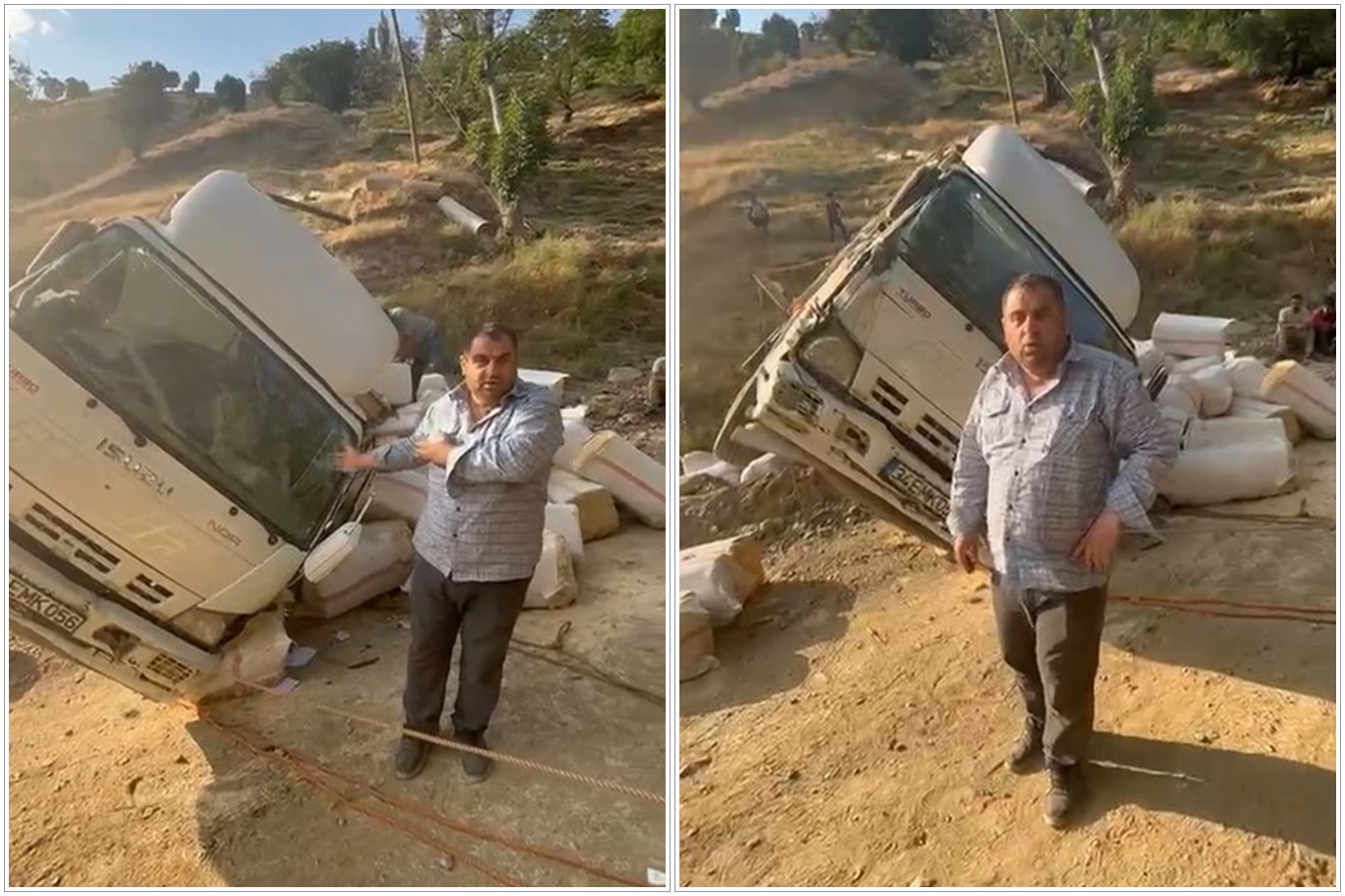 Saatlerce yardım bekledi!