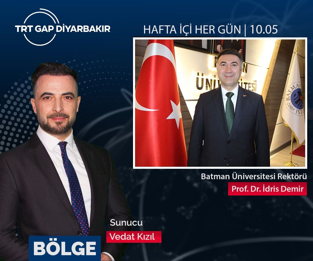 TRT GAP Radyosu’nda üniversiteyi tanıttı