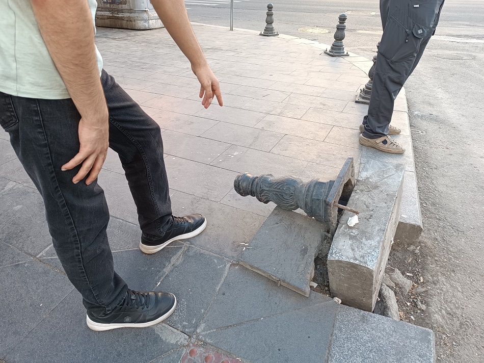 Trafik dubası tehlike saçıyor!