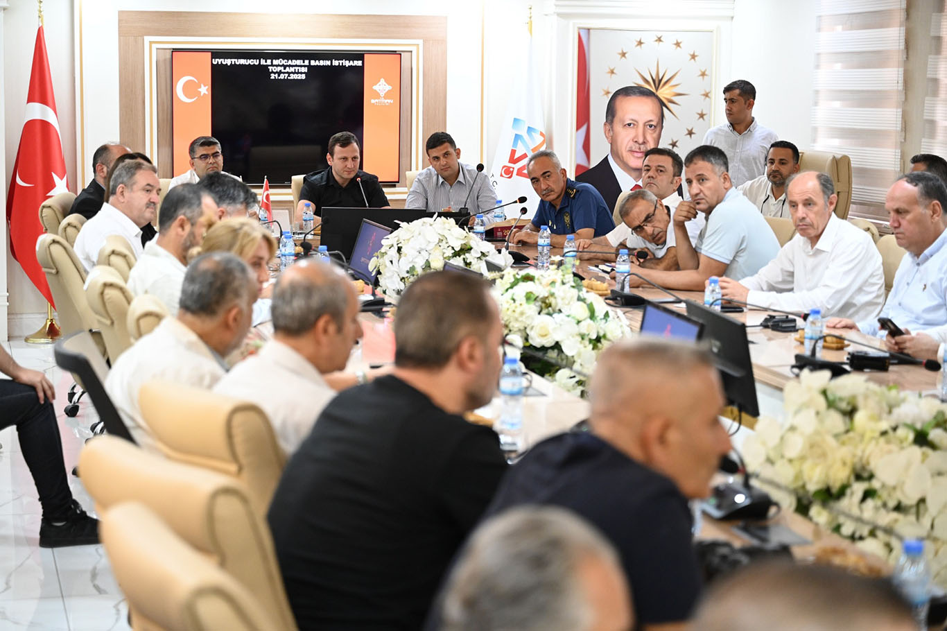 “Uyuşturucuya karşı ortak mücadele”