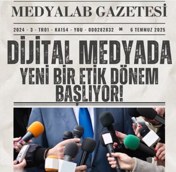 AB destekli KGK Eğitim Projesi MEDYALAB takvimi belli oldu