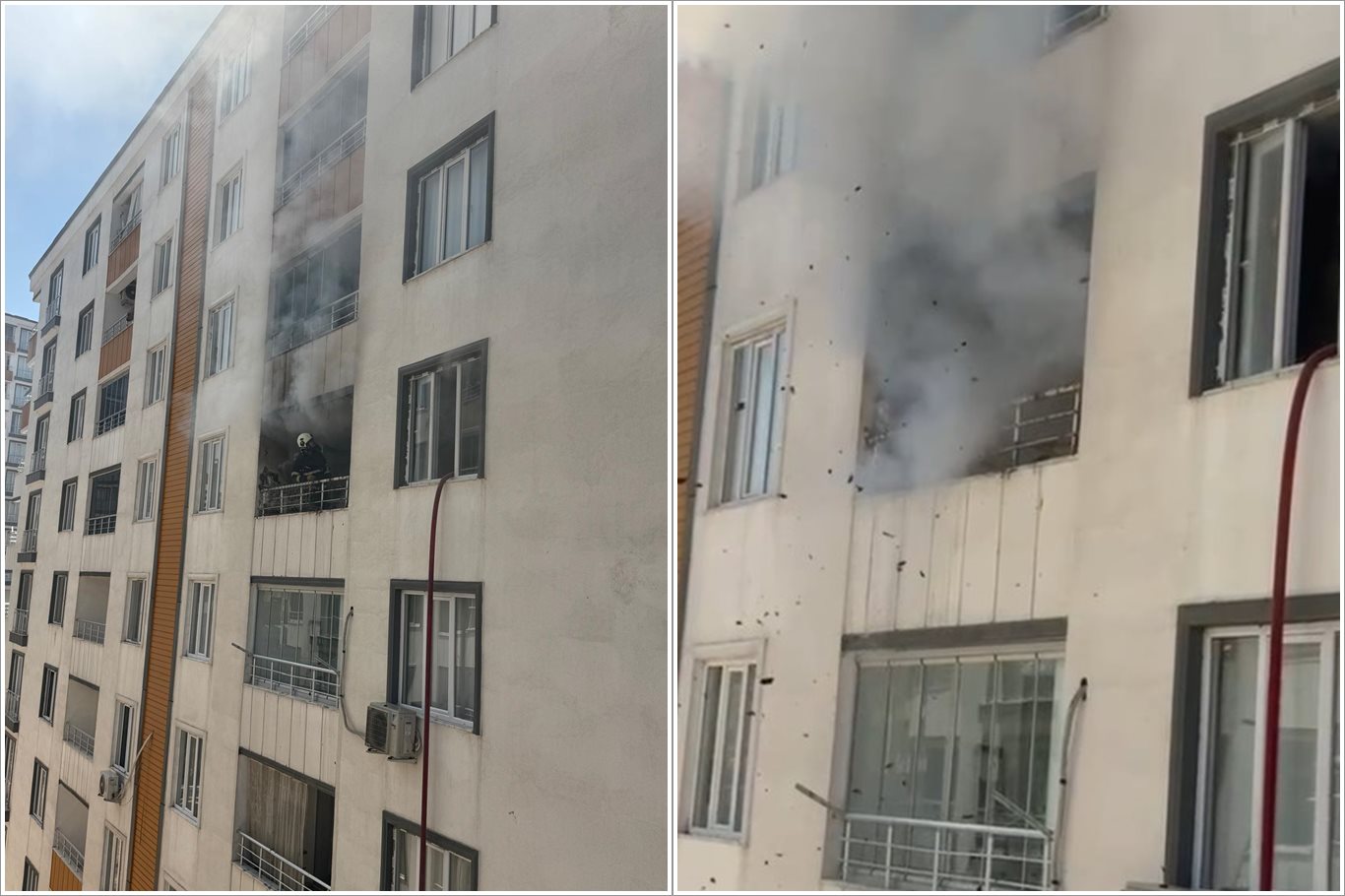 Yangın korkuttu!