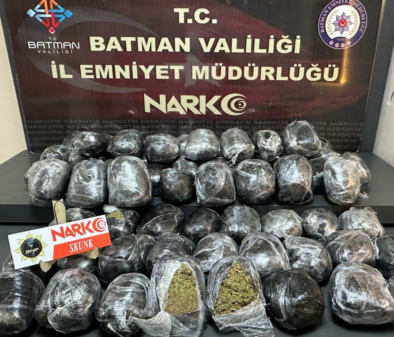 22 Kilo uyuşturucu ele geçirildi