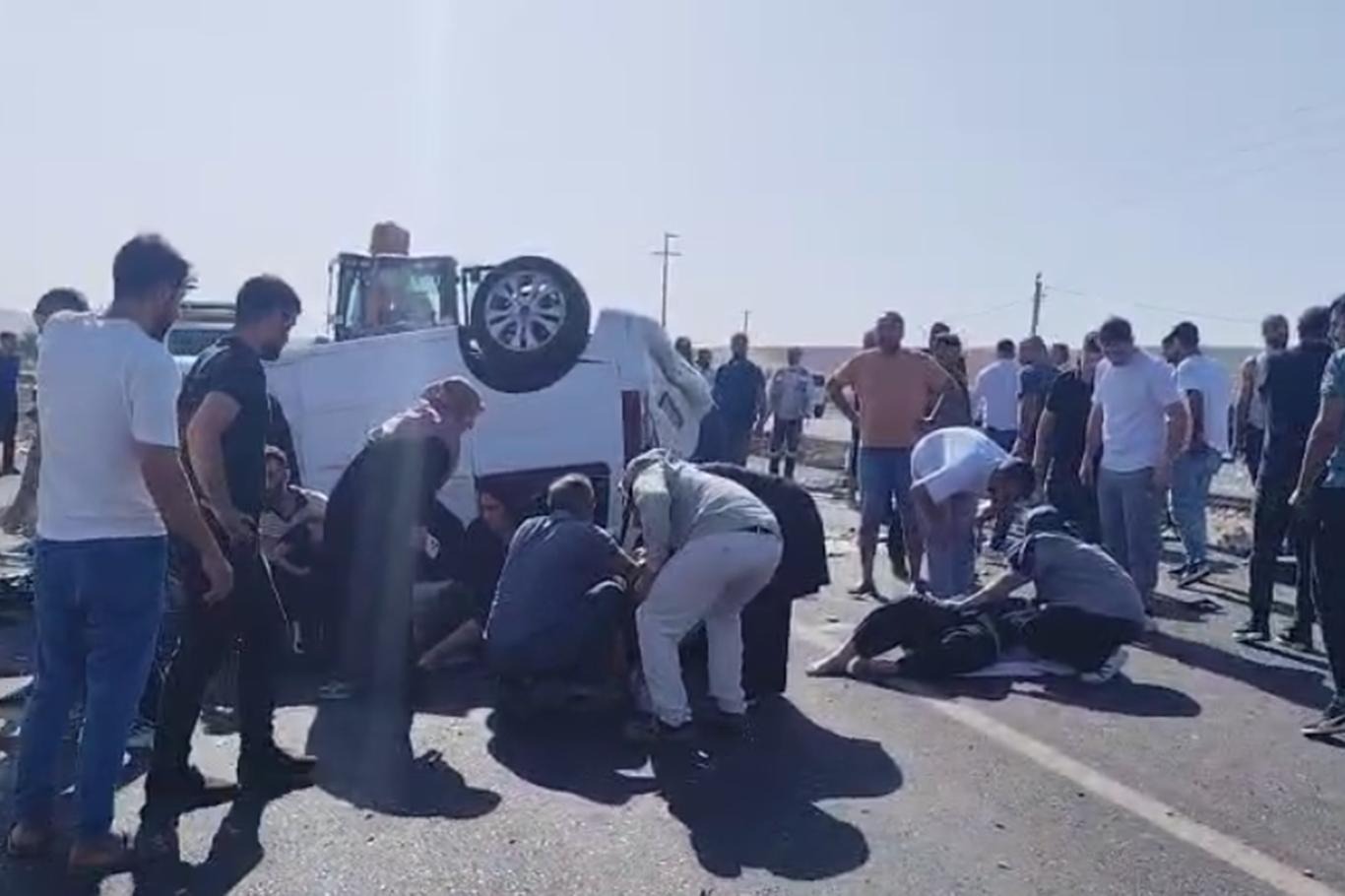 Beşiri yolunda feci kaza
